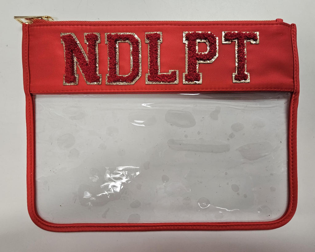 NDLPT Red with gold bag-small