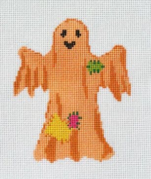 KCD1790 Orange Groovy Ghost Canvas