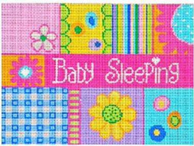 11308 Baby Sleeping Pastels