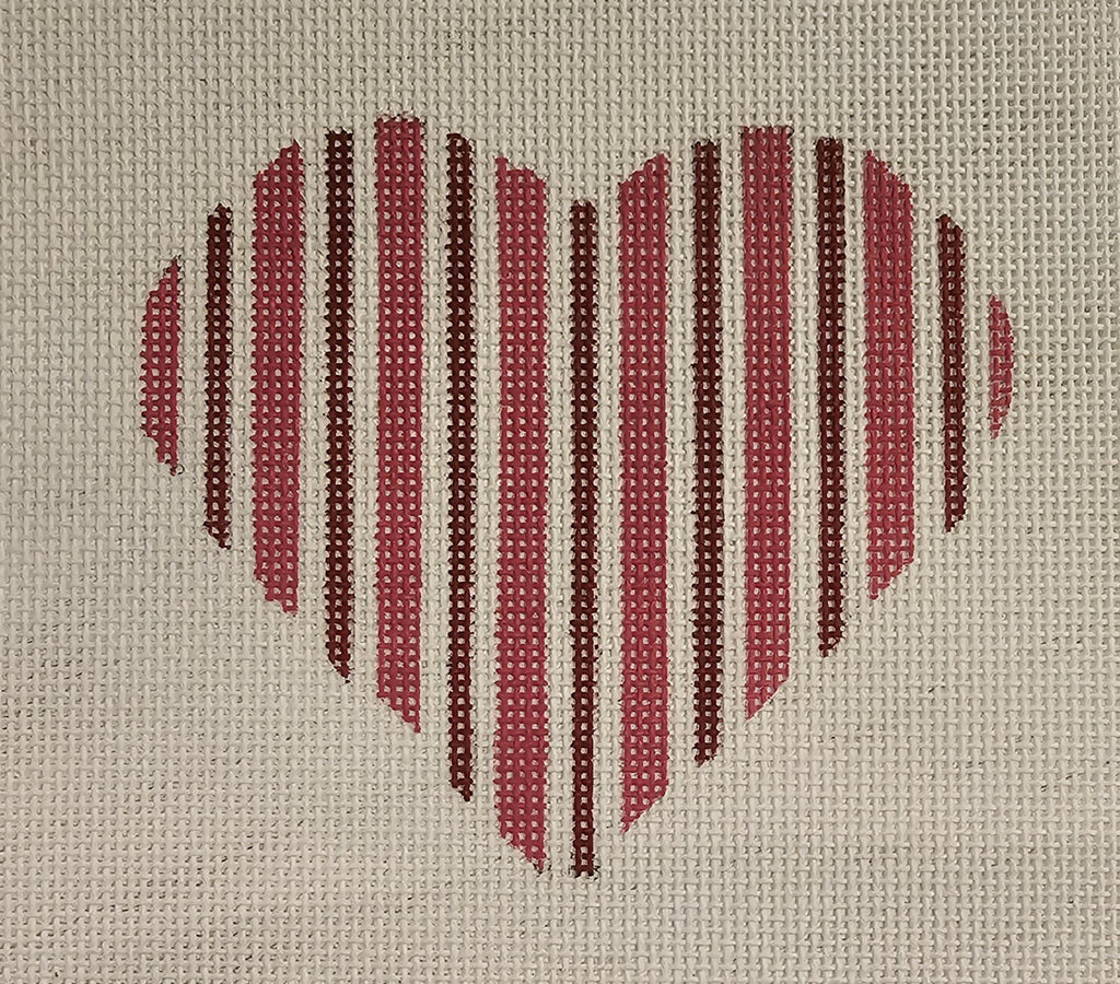 V06 Stripe Heart