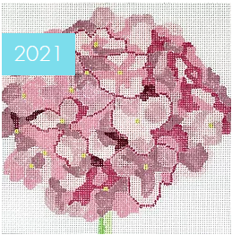 152I Petite Pink Hydrangea