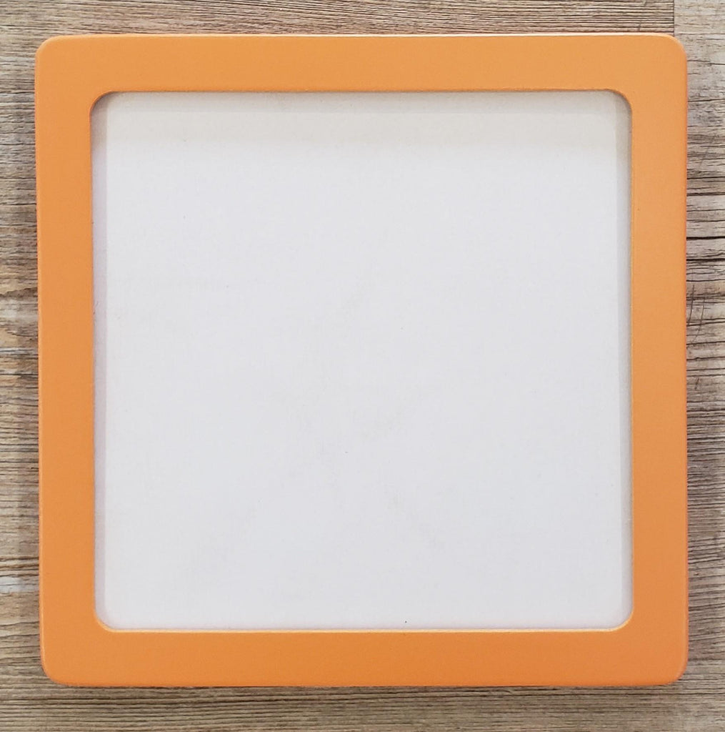 5x5 Square Frame Orange