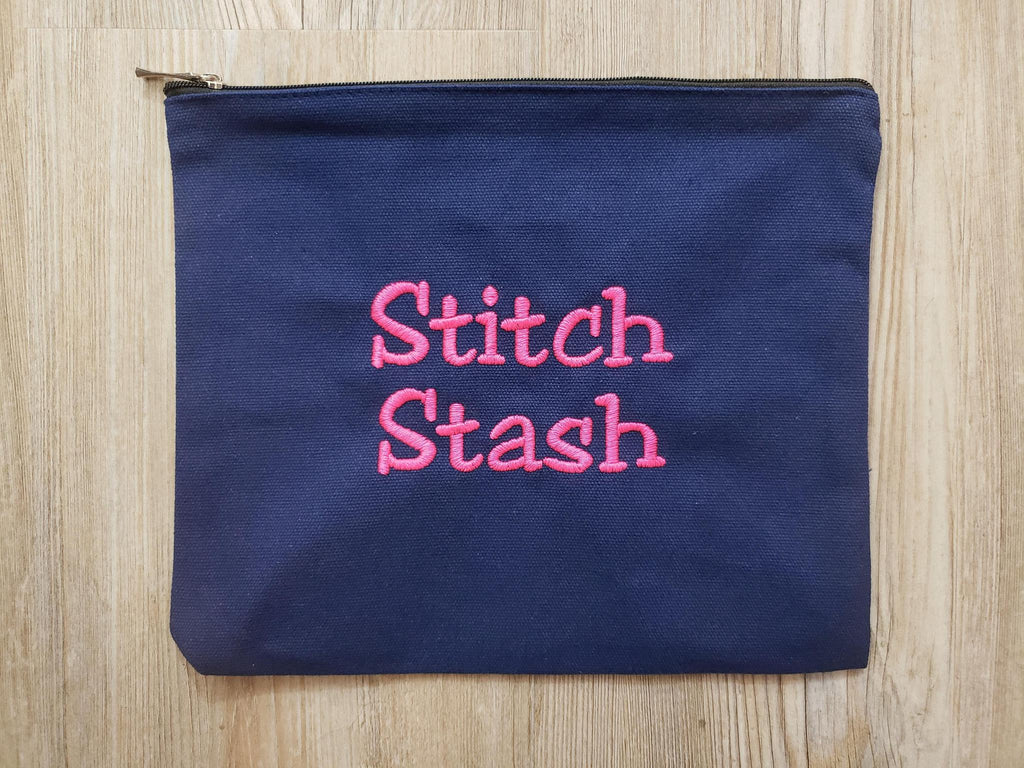 Stitch Stash Bag Navy