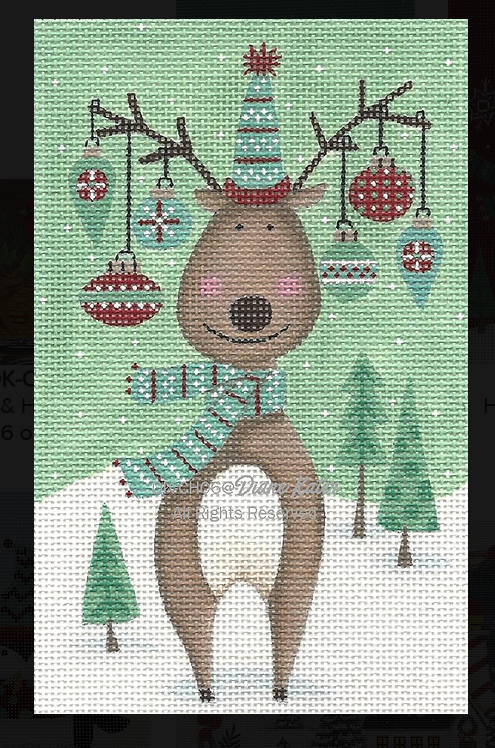 DKCH06 Christmas: Happy Reindeer