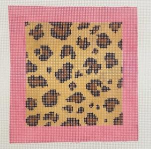 Leopard with Pink Border Kit