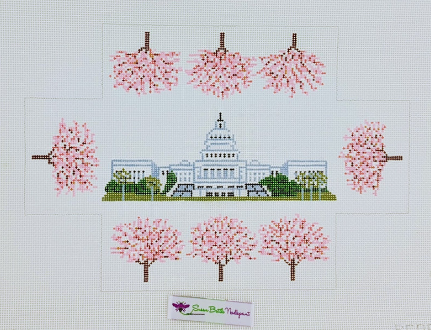 BC09 US Capital Cherry Blossoms Brick