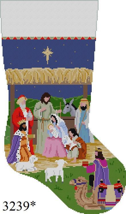 SR3239 Nativity Stable, Stocking