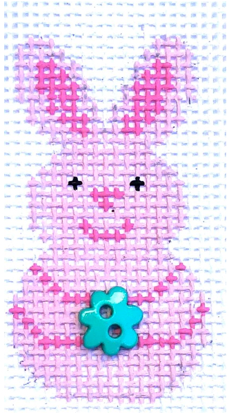 HB-41 Mini Pink Bunny Smiles