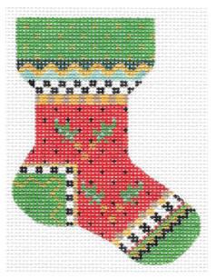 KC-KCN516 Red Holly Sock