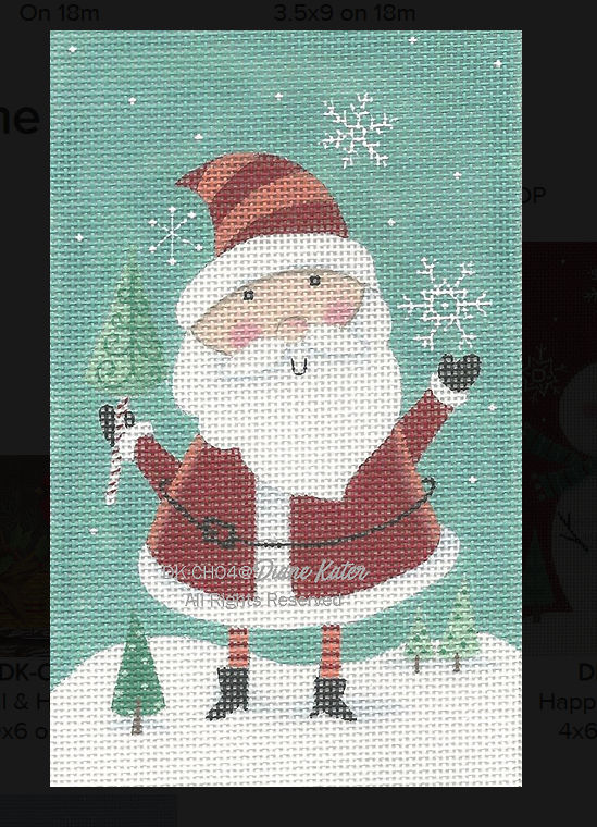 DKCH04 Christmas: Happy Santa