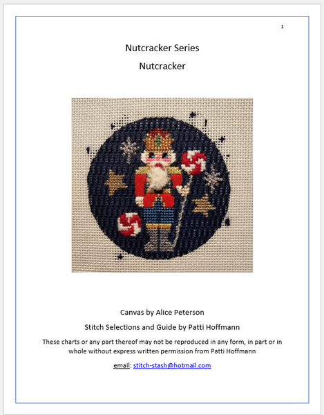 Nutcracker Stitch Guide and Thread Kit | Stitch-Stash