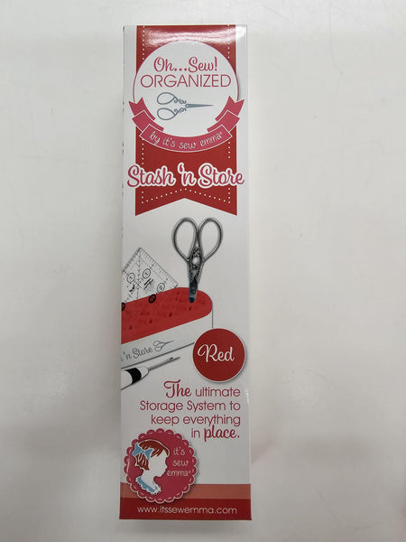 Large Stash & Store - Red | Stitch-Stash