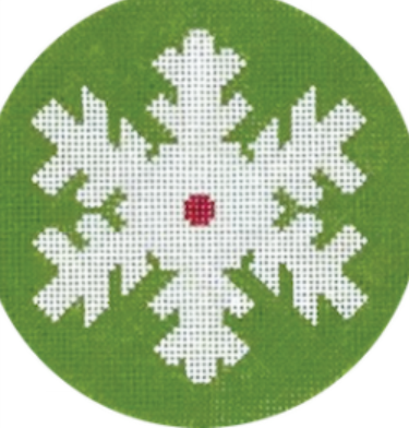 SF09 Simple Snowflake, Green