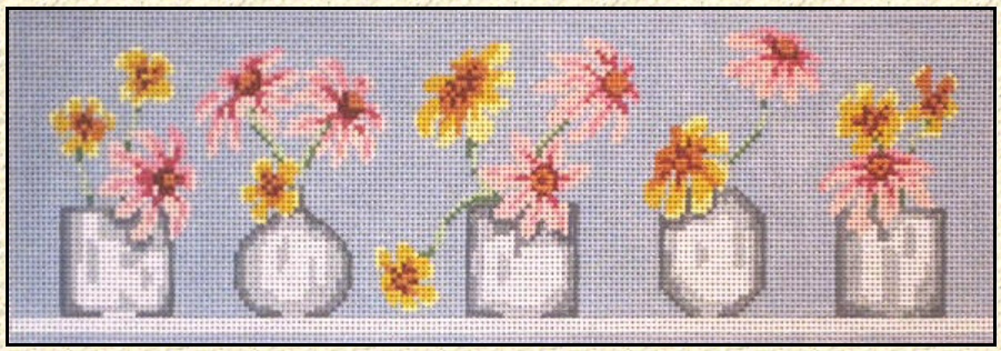 209-SP-BL Flower Vases