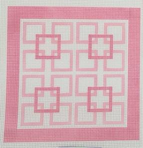 SP18 Shell Pink Squares