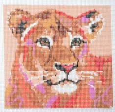 TA1051 Mini Lioness Printed Canvas