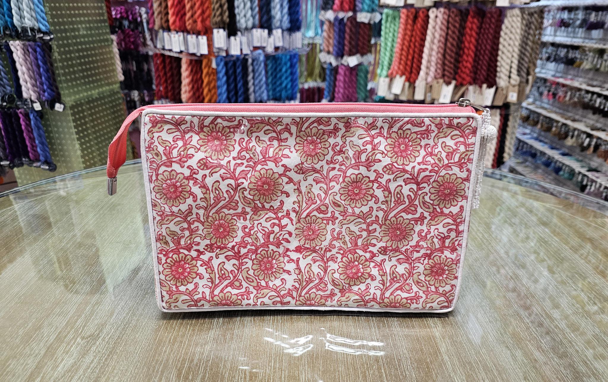【Raucohouse】Floral pattern see-through bag Classic Open Tote | Farmhouse Is My Style