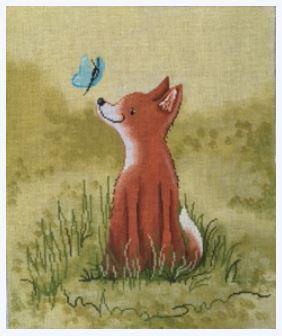 20012 Fox and Butterfly