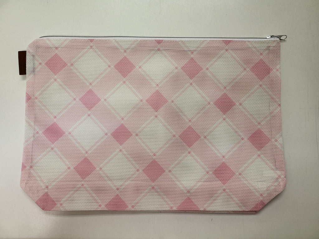 Mad for plaid project bag peony