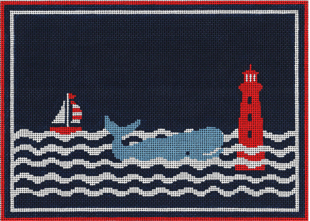 LM-PL57 Whale and Lighthouse