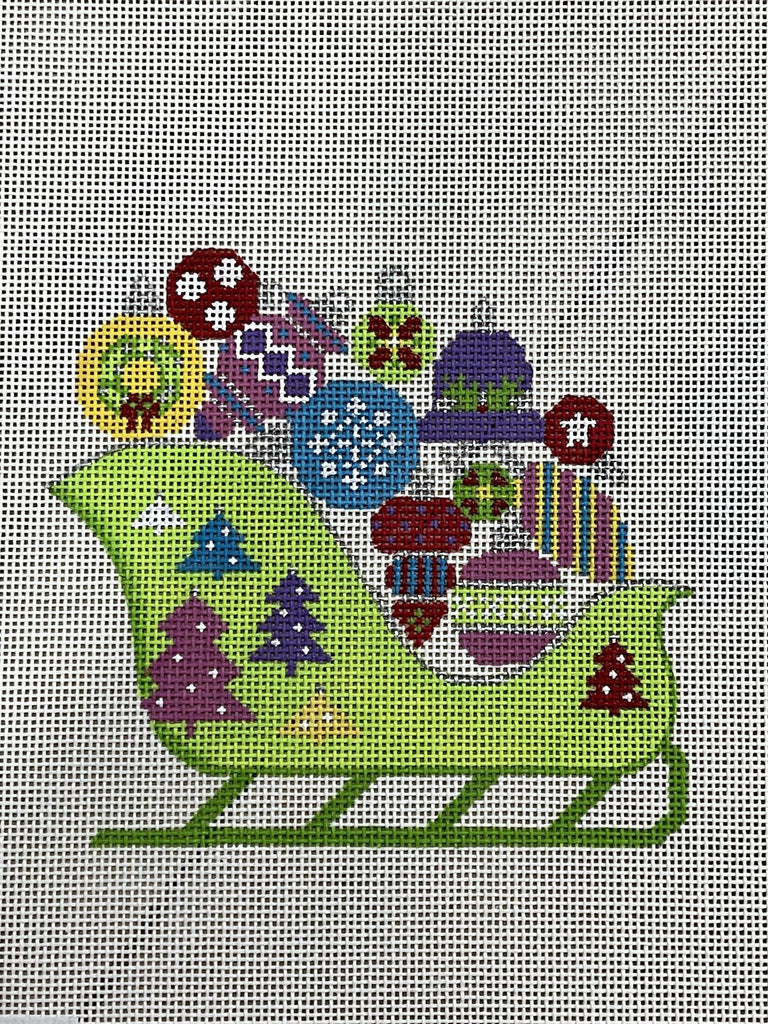 PP599CC Sleigh with Trees