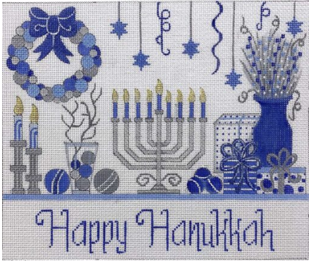 AP4383 Happy Hanukkah Tray