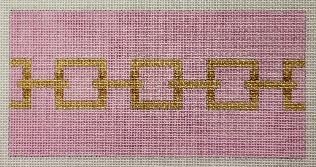 IP301PG Square link insert pink/gold