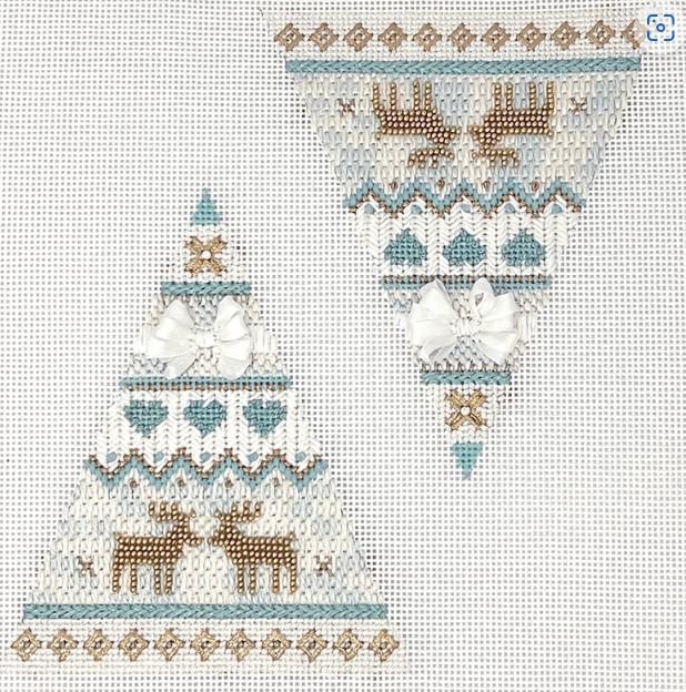 HC-305 White Trees Medium- stitch guide included