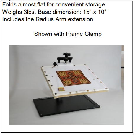 System 4 Lap Stand and Frame Clamp